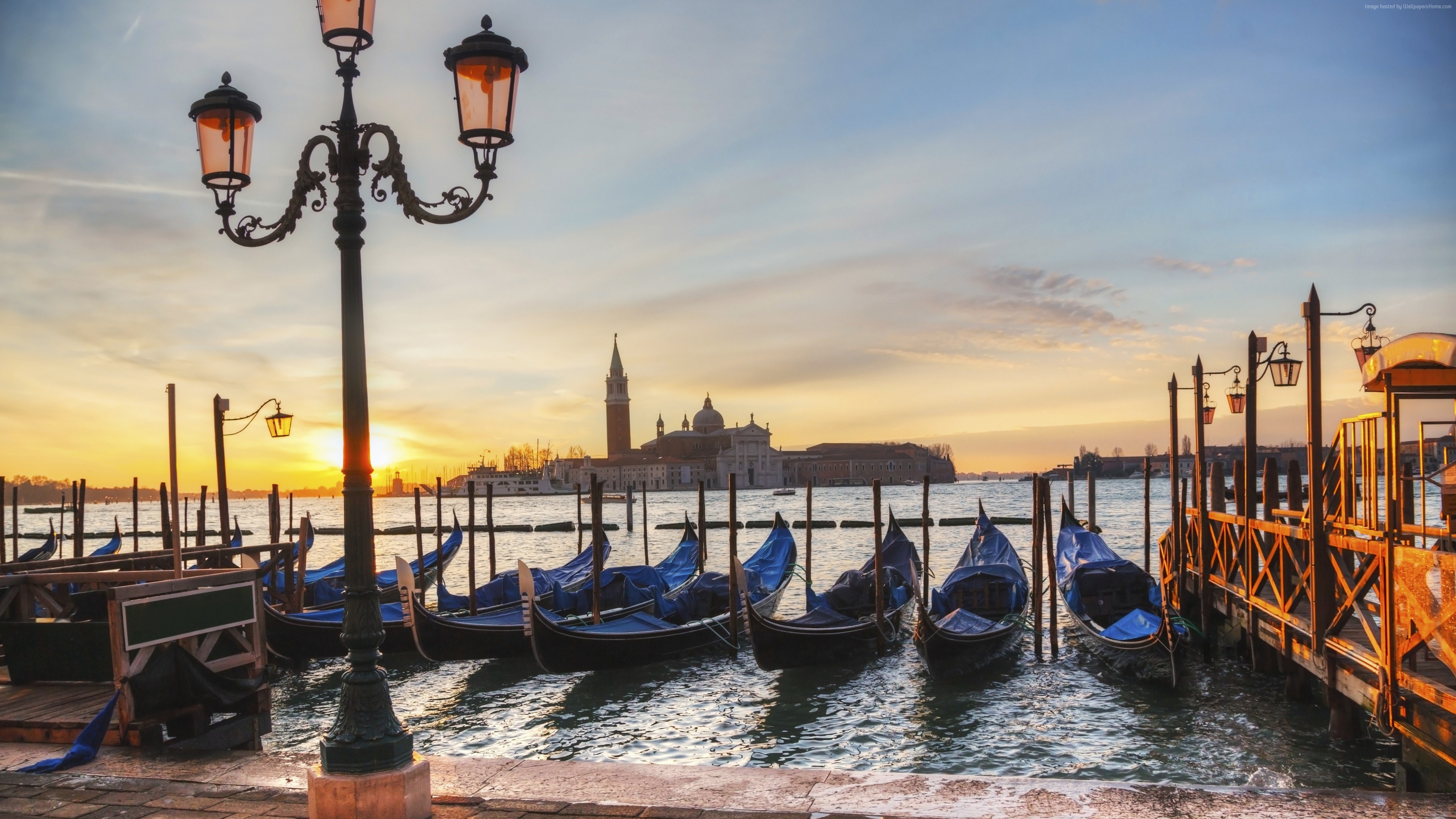 Wallpaper Venetian Lagoon, Italy, Adriatic Sea, tourism, travel, booking, Architecture